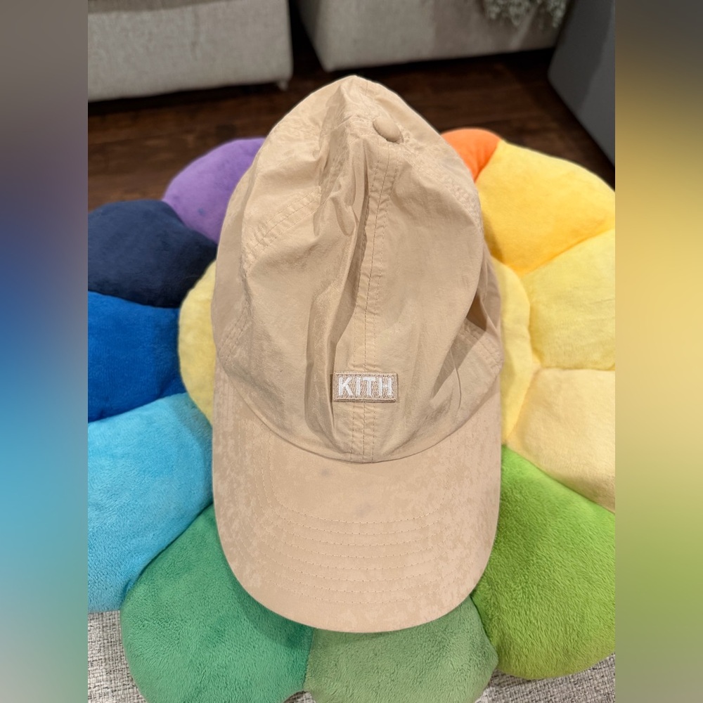 Kith Panel Hat Tan Adjustable (Polyamide/Polyurethane)